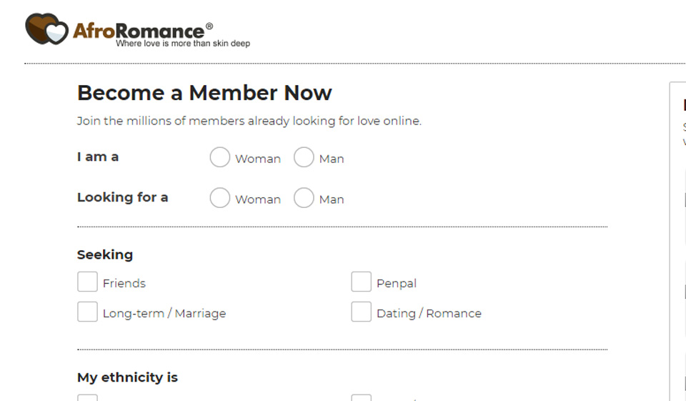 Reputace a historie afroromance