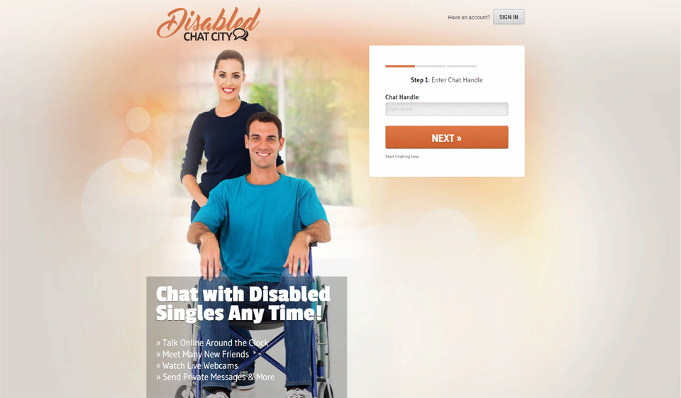 Disabled Chat City (Web)