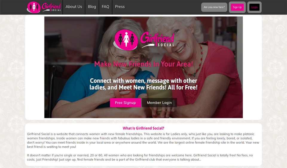 Girlfriend Social (Web)