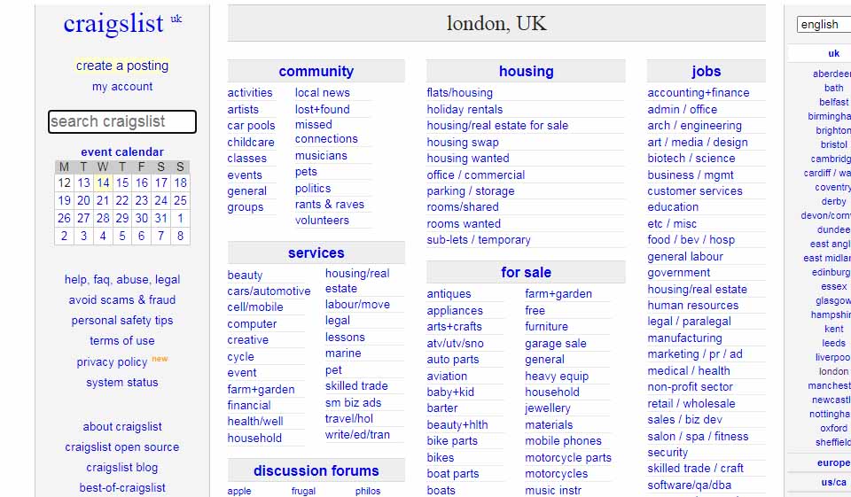 Comunità Craigslist (web)