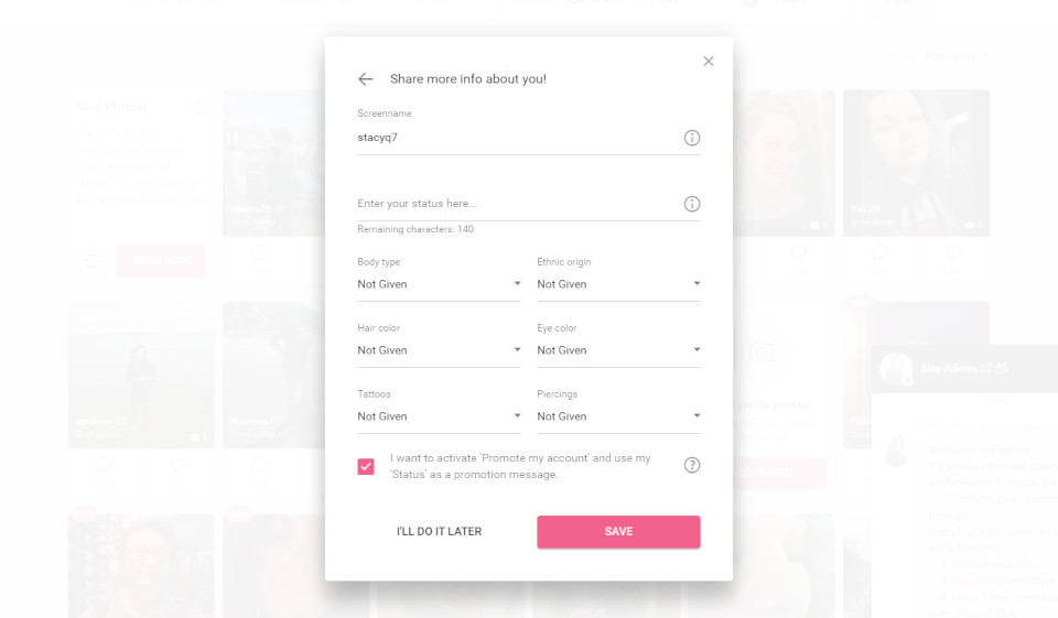 FatFlirt Alternatives