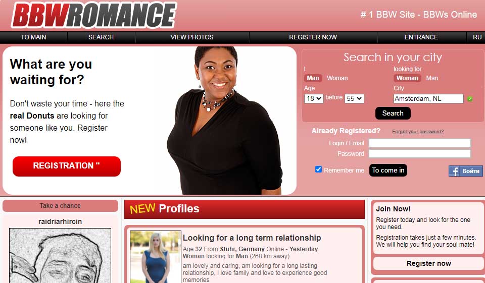 BBWRomance (Desktop, Android)