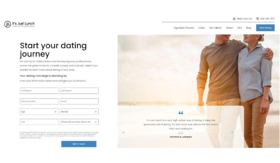 Is It's Just Lunch Really Safe?