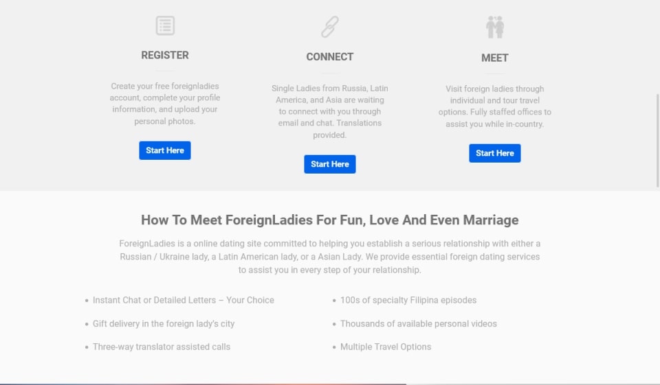 Reputazione e storia di ForeignLadies