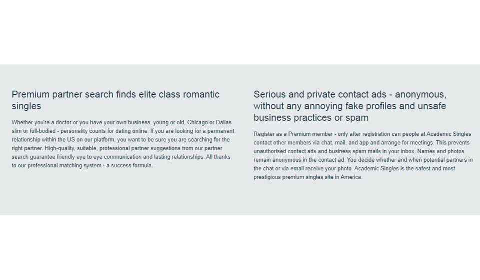 Wie funktioniert Academic Singles?