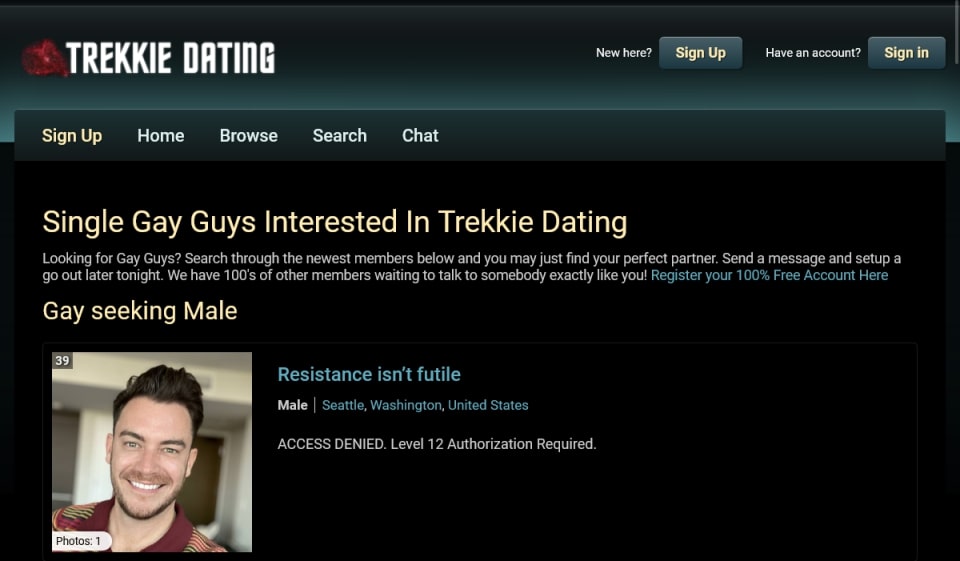 Date a Trekkie Alternatives